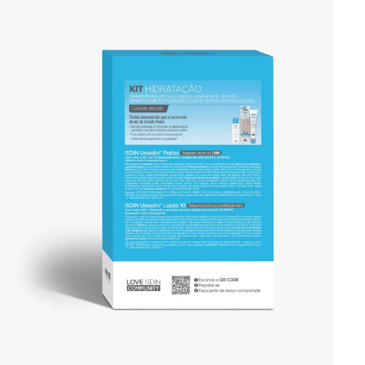 Kit Isdin Ureadin Podos Gel Oil + Loção Corporal Hidratante 100ml - Imagem 2