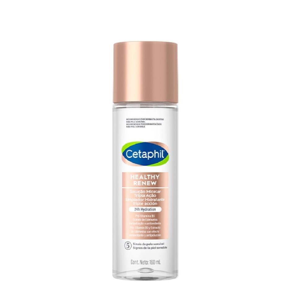 Solução Micelar Cetaphil Healthy Renew Tripla Ação Facial 160ml
