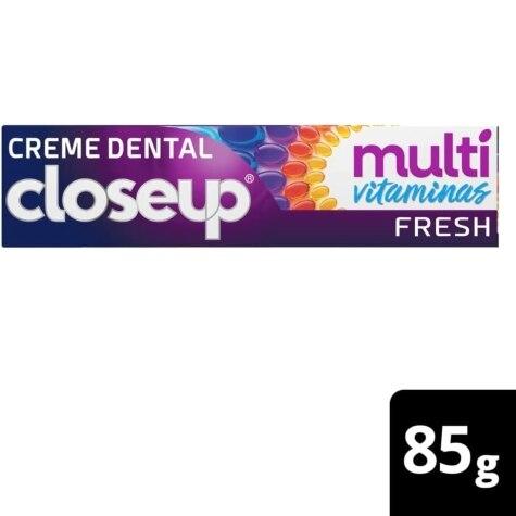 Creme Dental Close Up Multi Vitaminas + 12 Benefícios 85g - Imagem 3