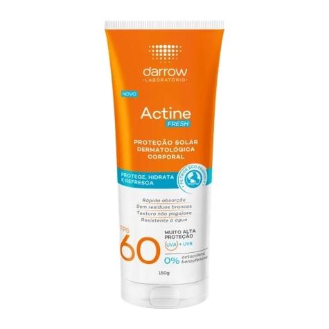 Protetor Solar Corporal Actine Fresh FPS60 Incolor 150g - Imagem 1