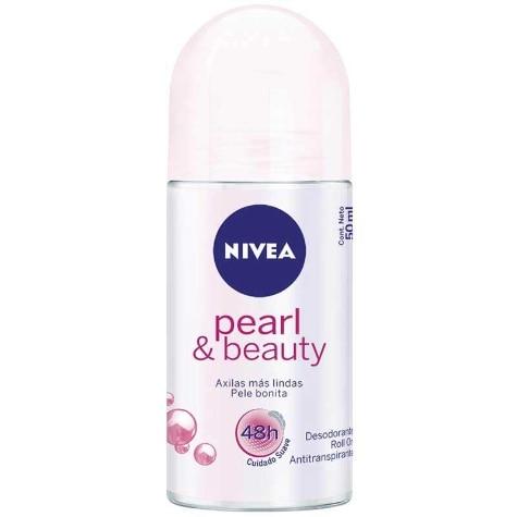 Desodorante Roll-on Nivea Pearl Beauty 48h 50ml - Imagem 1