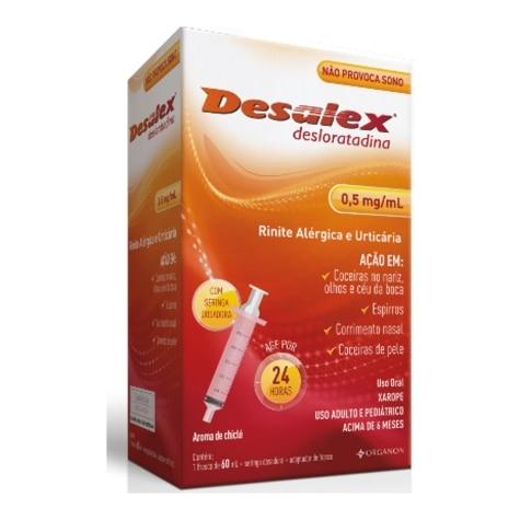 Desalex Xarope 0,5mg 60ml - Imagem 1