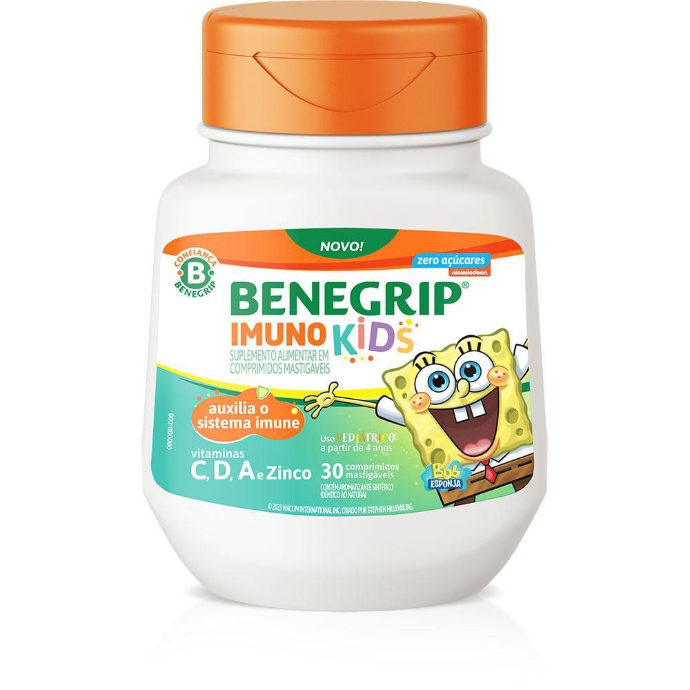 Benegrip Imuno Kids 30 Comprimidos Mastigáveis - Imagem 6