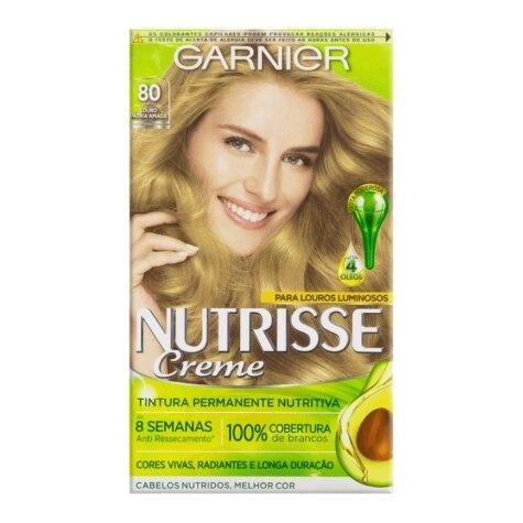 Tintura Nutrisse Garnier Creme 80 Louro Pátria Amada 137ml - Imagem 2