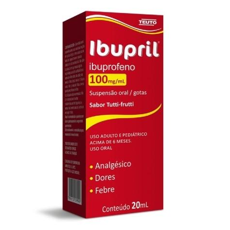 Ibupril Gotas 100mg 20ml - Imagem 1