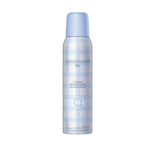 Desodorante Aerossol Giovanna Baby Blue 48h 150ml - Imagem 1