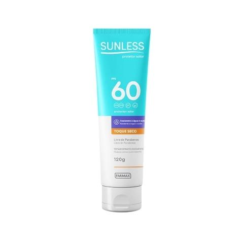 Protetor Solar Corporal Sunless Toque Seco FPS60 120g - Imagem 1
