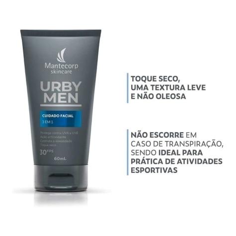 Loção Urby Men 3 em 1 FPS30 Facial 60ml - Imagem 2