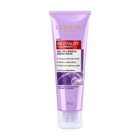 Gel de Limpeza Anti-idade L'oréal Paris Revitalift Hialurônico 80g - Imagem 1