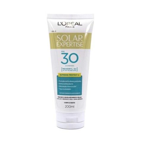 Protetor Solar Corporal L'Oréal Expertise Supreme Protect 4 FPS30 200ml - Imagem 1