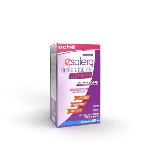 Esalerg Xarope 0,5mg 60ml - Imagem 1