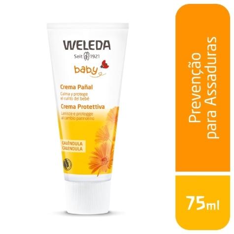 Creme Preventivo de Assaduras Weleda Baby Calêndula 75ml - Imagem 2