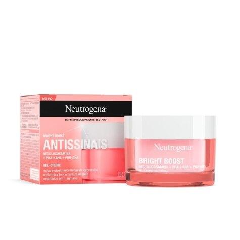 Gel Creme Facial Neutrogena Bright Boost Antissinais 50g - Imagem 1