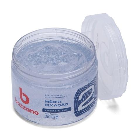Gel Fixador Bozzano Brilho Molhado Anti-frizz 300g - Imagem 1