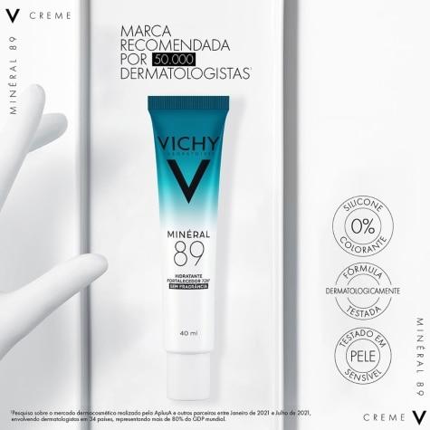 Creme Vichy Minéral 89 Facial 40ml - Imagem 3