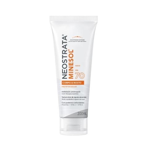 Protetor Solar Facial e Corporal Neostrata Minesol FPS70 200ml - Imagem 1