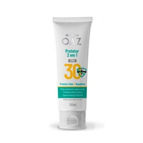 Protetor Solar OAZ 2 em 1 FPS30 120ml - Imagem 1