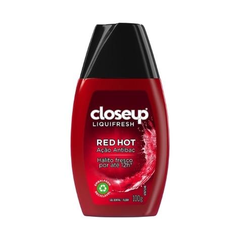 Gel Dental Close Up Liquifresh Red Hot 100g - Imagem 2