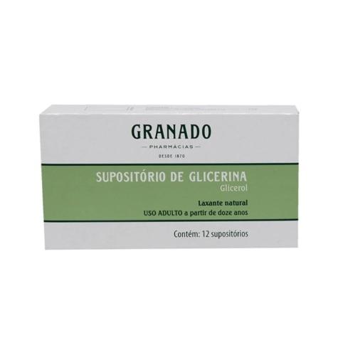 Supositório de Glicerina Granado Adulto 12 Unidades - Imagem 1