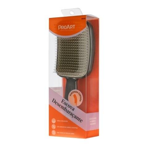 Escova de Cabelo ProArt Preta e Cinza - Imagem 2