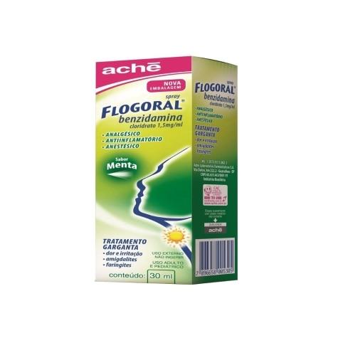 Flogoral Colutório Spray Menta 1,5mg 30ml - Imagem 3