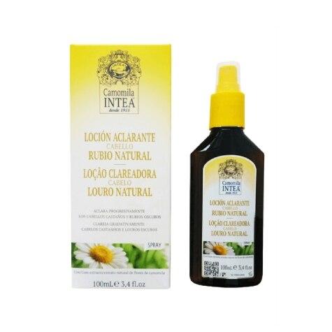 Loção Capilar Clareadora Intea Camomila Spray Louro Natural 100ml - Imagem 2