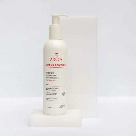 Sabonete Líquido Adcos Derma Complex Iluminador Facial 240ml - Imagem 3