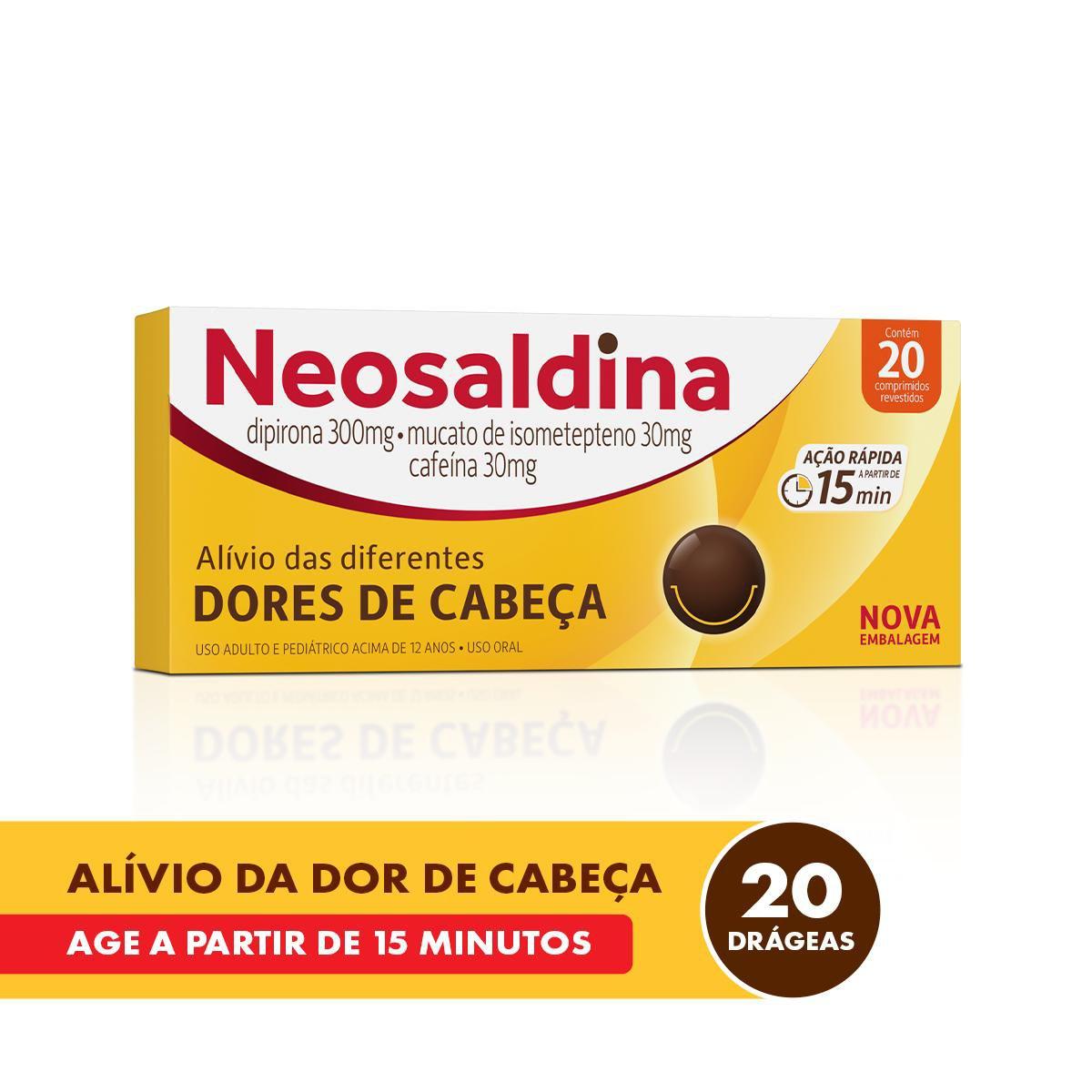Neosaldina 20 Drágeas - Imagem 2