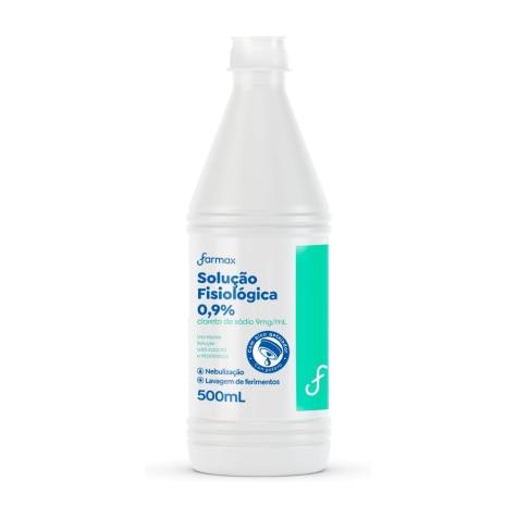 Soro Fisiológico Farmax Sorimax 0,9% 500ml - Imagem 1