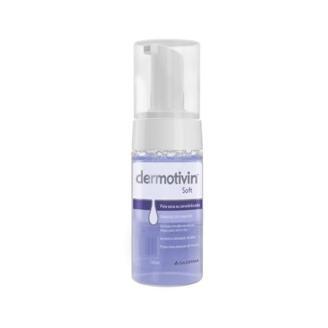Sabonete em Espuma Dermotivin Soft Facial 130ml - Imagem 1