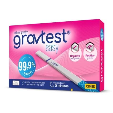 Teste de Gravidez Grav Test Easy 1 Unidade - Imagem 1