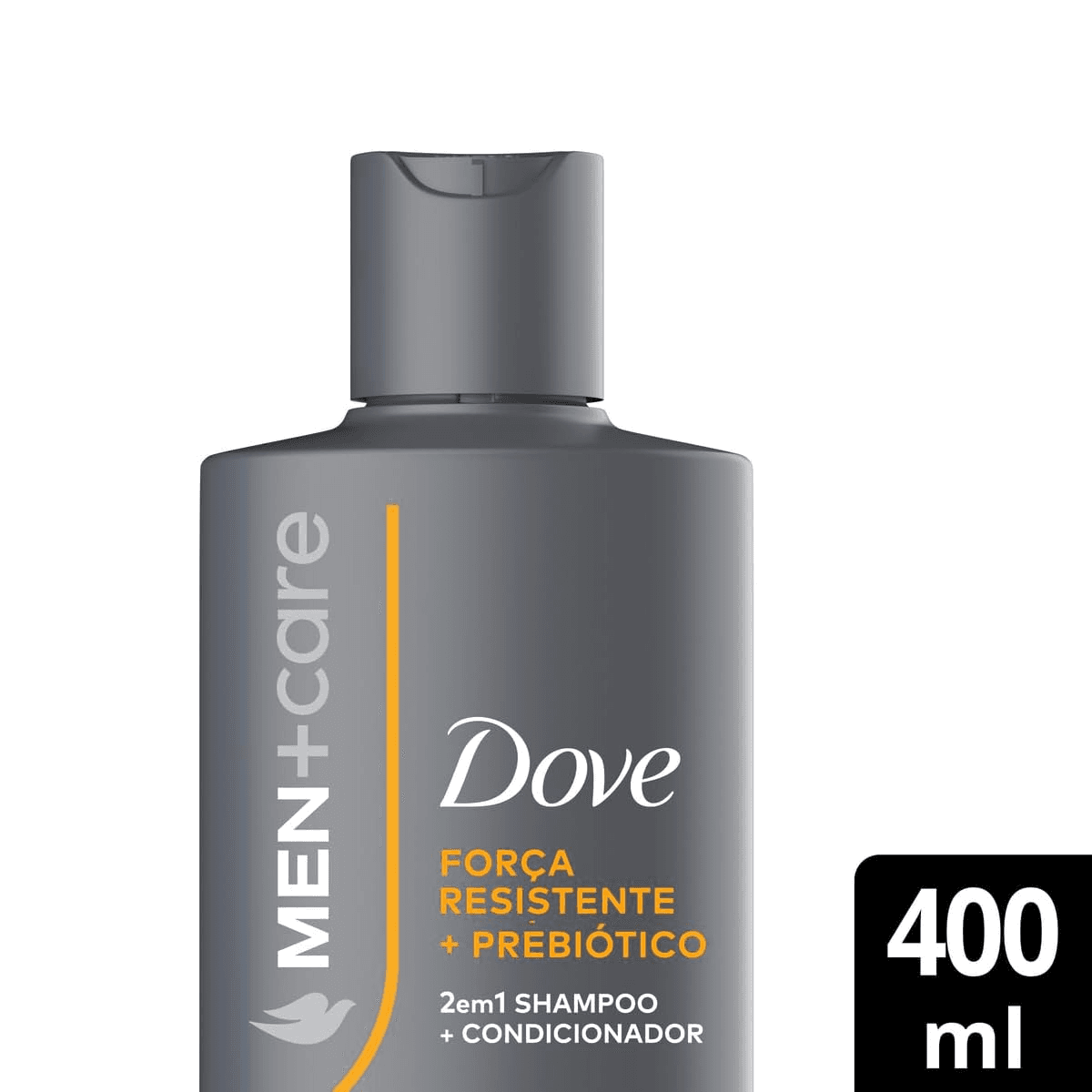 Shampoo Dove Men+Care Força Resistente 2 em 1 Antiqueda 400ml - Imagem 2