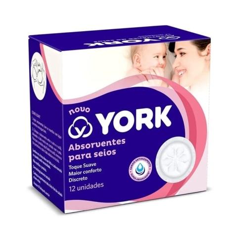 Absorvente para Seios York 12 Unidades - Imagem 1