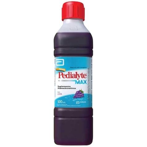 Pedialyte Max Sabor Uva 500ml - Imagem 1