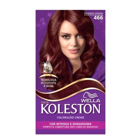 Tintura Koleston Wella 466 Vermelho Intenso 157ml - Imagem 1