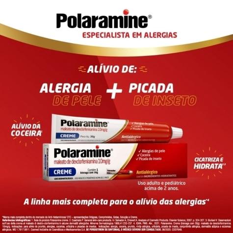 Polaramine Creme 10mg 30g - Imagem 5