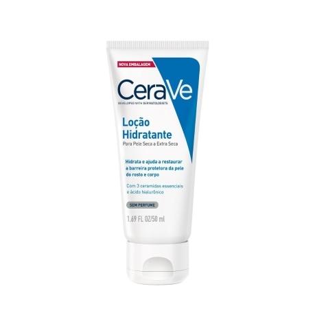 Loção Hidratante Cerave Sem Perfume Rosto e Corpo 50ml - Imagem 1