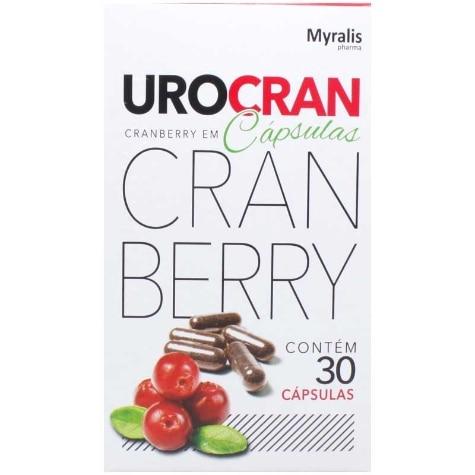 Urocran Cranberry 30 Cápsulas - Imagem 1