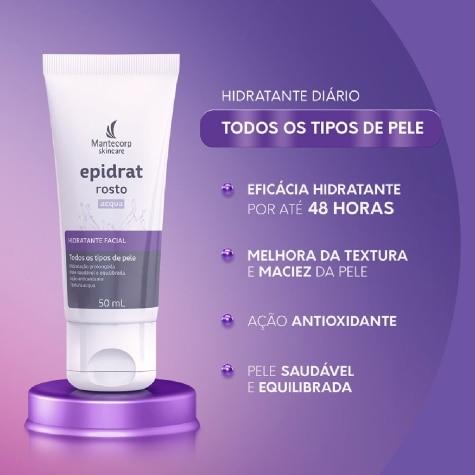 Creme Hidratante Epidrat Acqua Facial 50ml - Imagem 3