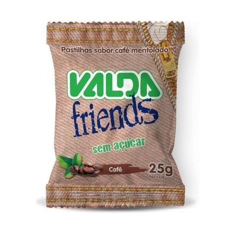Pastilhas Valda Friends Sem Açúcar Sabor Café 25g - Imagem 1