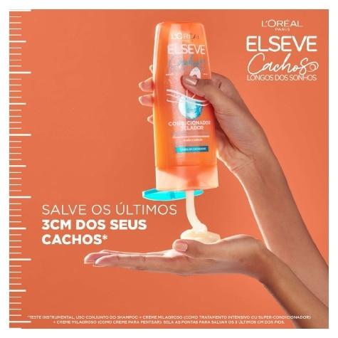 Condicionador Elseve Cachos Longos dos Sonhos Selador Cabelo Seco 400ml - Imagem 5