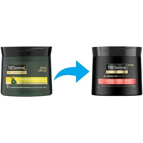 Máscara de Tratamento Tresemmé Blindagem Antifrizz 400g - Imagem 2
