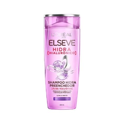 Shampoo Elseve Hidra Hialurônico Preenchedor Cabelo Seco 200ml - Imagem 1