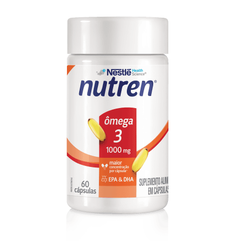 Nutren Ômega 3 1000mg 60 Cápsulas - Imagem 1