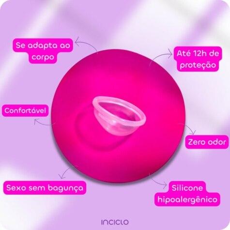 Disco Menstrual Inciclo Tamanho Único 1 Unidade - Imagem 3