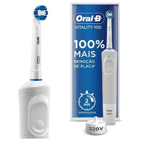 Escova Elétrica Oral-B Vitality Precision Clean 220v - Imagem 1
