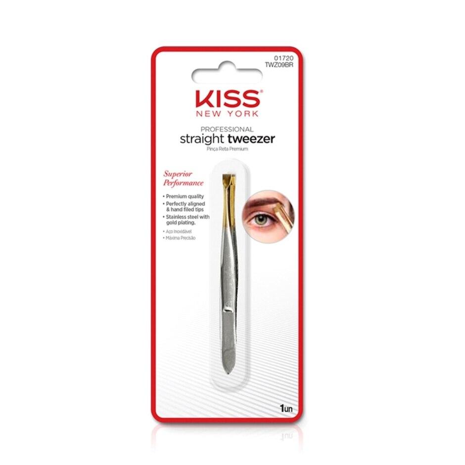 Pinça Kiss New York Straight Tweezer