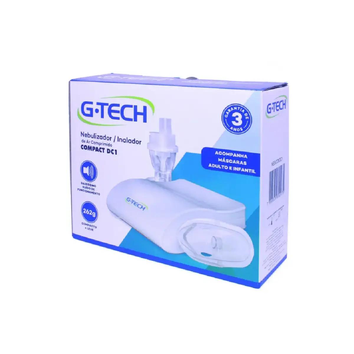 Inalador Nebulizador G-Tech Compact DC1 - Imagem 1