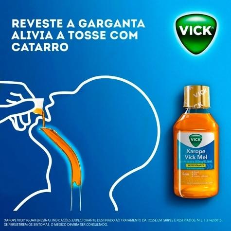 Xarope Vick Mel 200mg/12,5ml 100ml - Imagem 3