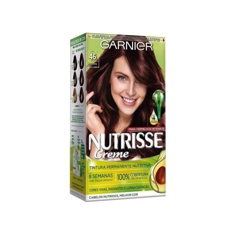 Tintura Nutrisse Garnier Creme 46 Borgonha 137ml - Imagem 1